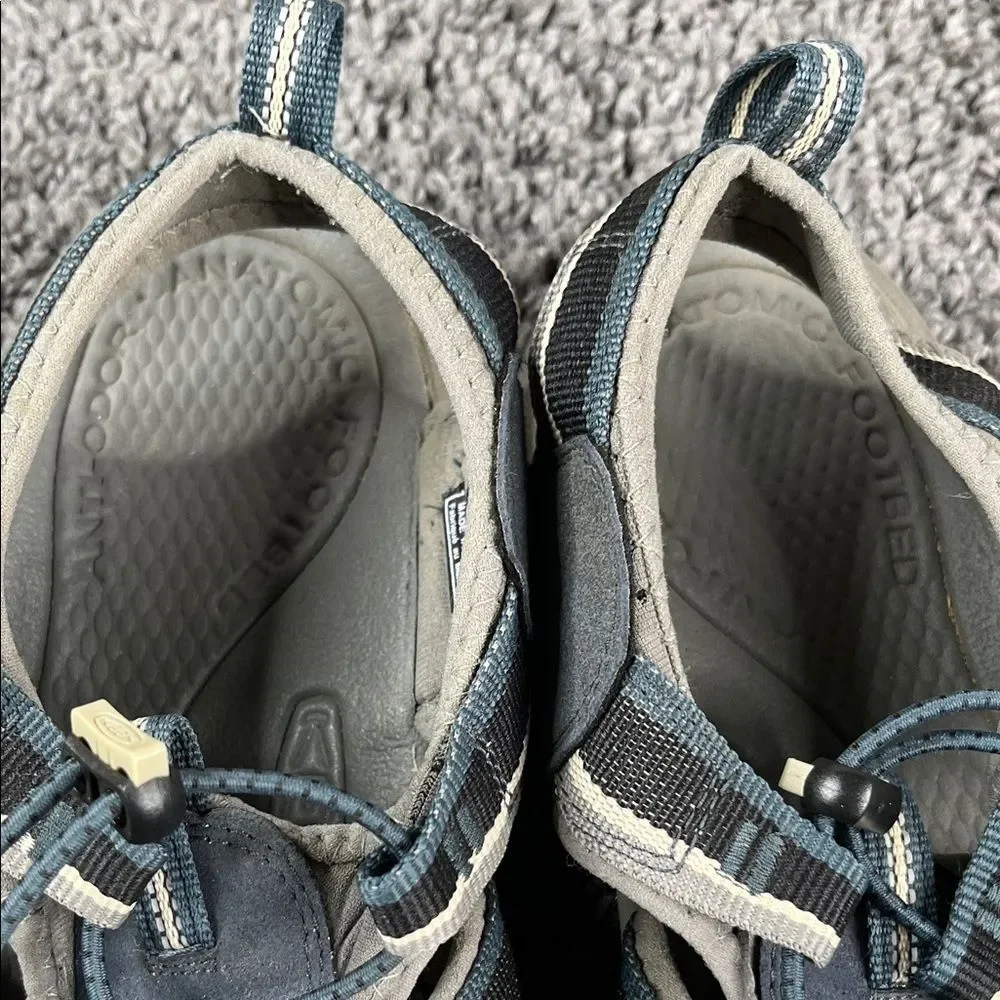 Keen Newport Men’s gray, blue and black waterproof Hiking Sandals